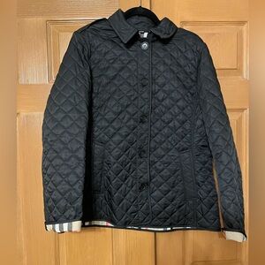 Burberry Black Quilted Jacket